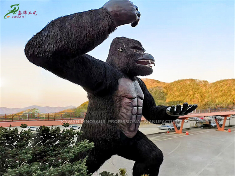 室外展览现代高仿真动物金刚