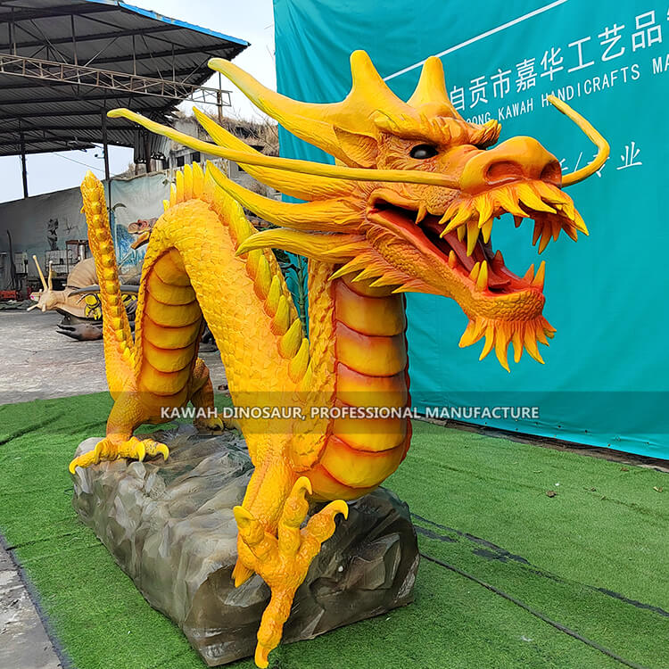 主题乐园景区展览创意定制中国神话龙